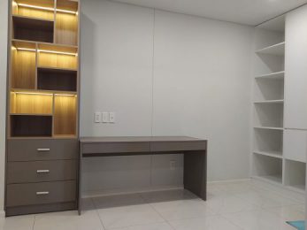 Thi công nội thất gỗ căn hộ chung cư Waterina Suites