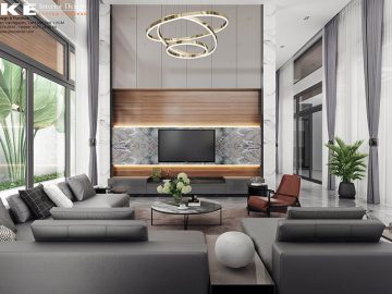 Thiết kế nội thất biệt thự tại Long Khánh – Đồng Nai