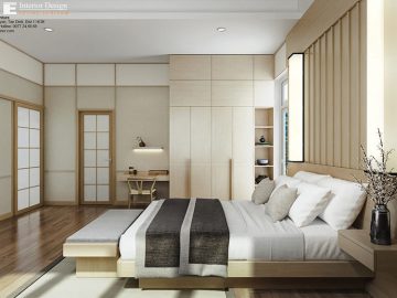 Thiết kế nội thất biệt thự phong cách nhật tại Đà Lạt